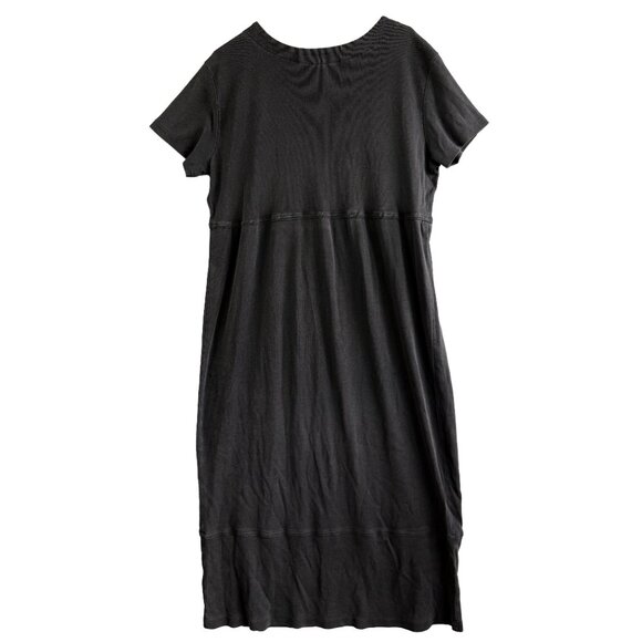 Vintage California Concepts Zebra Graphic Black Midi T-Shirt Dress No SZ Tag M/L - Picture 2 of 10